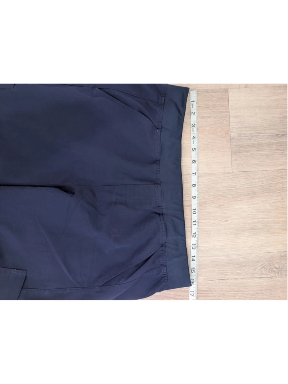 Men's FIGS Pisco Three-Pocket Cargo Scrub Pants Navy Blue Straight Leg L